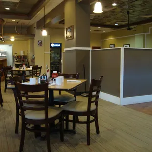 Dining room, right (east) side.
