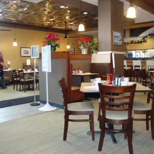 Dining room, left (west) side.