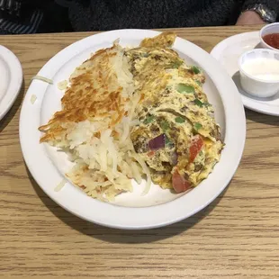 Mexican omelet