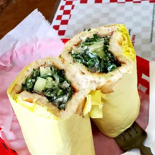 Falafel wrap