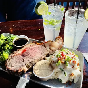 Prime rib special runs on Wednesdays and Saturdays for $25.99. Very good!