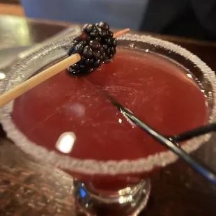 Blackberry cocktail