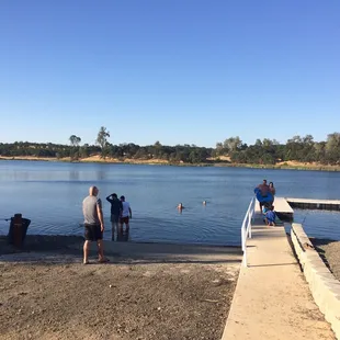 Jump off the dock!!!