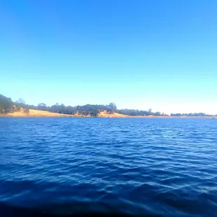 A clear day on Lake Clementia