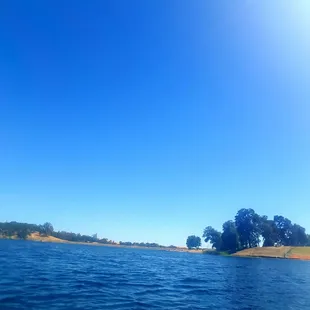 View towards the south dock area