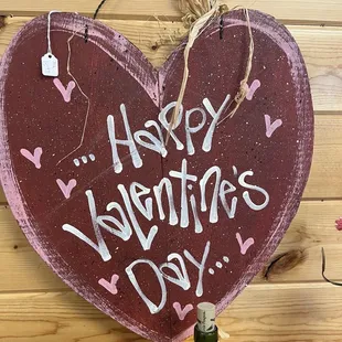 Valentine's Day signs