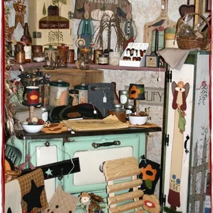 an old fashioned kitchen
