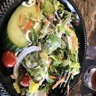 Great salad.   This is a side salad.