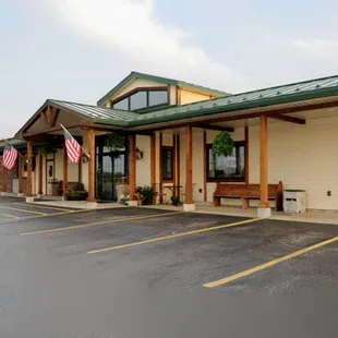 We're easy to find! Just drive east 3 miles on Hwy 50 from Grand Geneva. We're on the south side of the road on a hill.