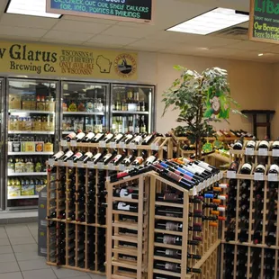 Enjoy our handpicked selection of beer and wine.
