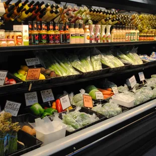 We always have fresh produce in stock.