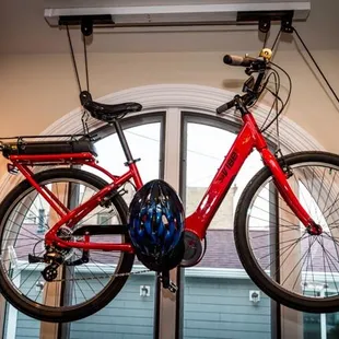 red izip e3 vibe plus electric bike from lake geneva e-bike company
