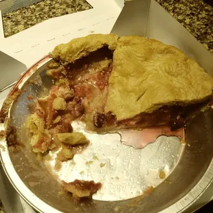 No cherries in the pie