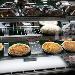 sandwiches and quiche!