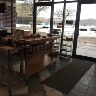 inside the restaurant