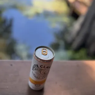 a can of white claw
