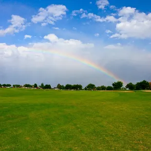 North Course, 18th fairway.
