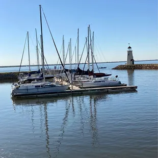 Baits with lighthouse