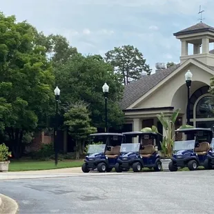 50 golf cars went out this morning, July 3rd.