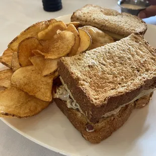 Chicken salad sandwich