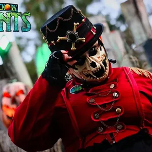 a man dressed as a soldier