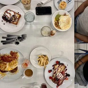 waffles, food