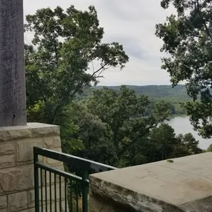 View from dining area
