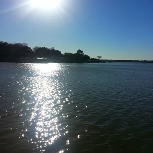 Beautiful Saturday in January at the Lake!