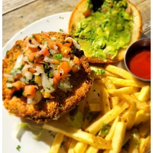 Pan Fried Portabella Sandwich