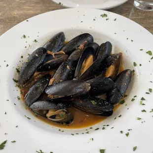 Black mussels