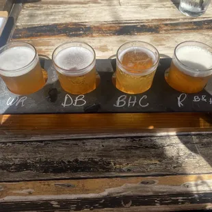 Beer flight