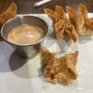 Crab wontons
