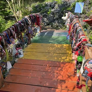 Rainbow bridge - what a sweet idea to remember past pets