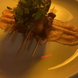 Hot honey pork belly