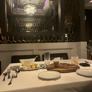 VIP dining booth made it an intimate experience. Highly recommend for couples or small group