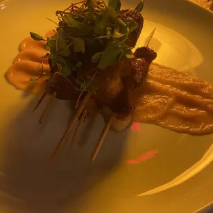 Hot honey pork belly