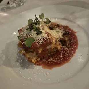 Bison Lasagna