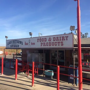 The front of the market! Hard to find but worth stopping for!