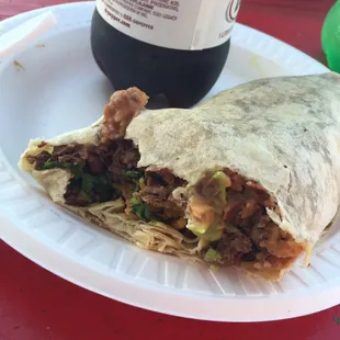 Delicious Carne Asada burrito!