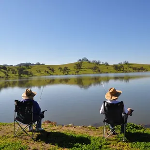 Fishing at Lake McSwain