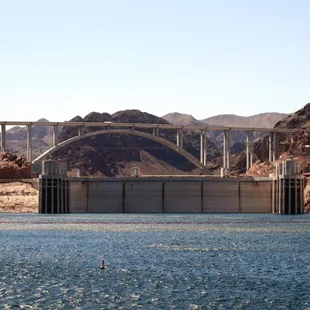 Hoover Dam and Pat Tillman Bridge