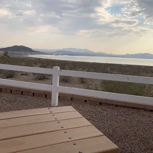 Lovely view from our site