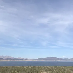 This is the view from our campsite.  Not bad.