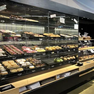 a variety of baked goods