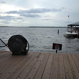 outside