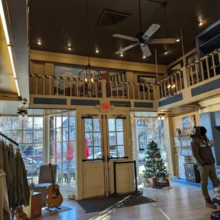 the inside of the store