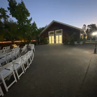 Reception hall where we had our conference