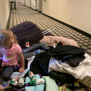 Made sure my kiddos and I were out of the room before we got charged...