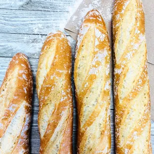 Fresh baguettes everyday