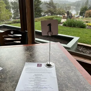 Menu and View
